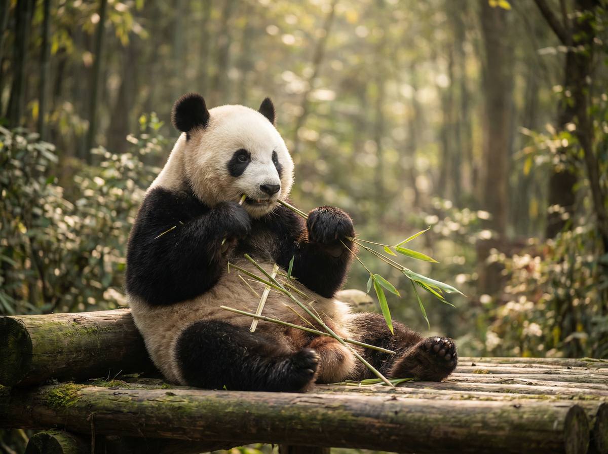 猎奇熊猫视频 - 成都大熊猫4K写真纪录片