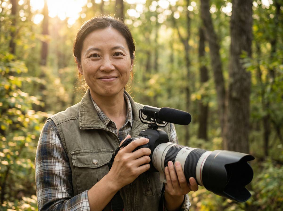 猎奇首席摄影师张晓雯 - 野生动物微距摄影专家